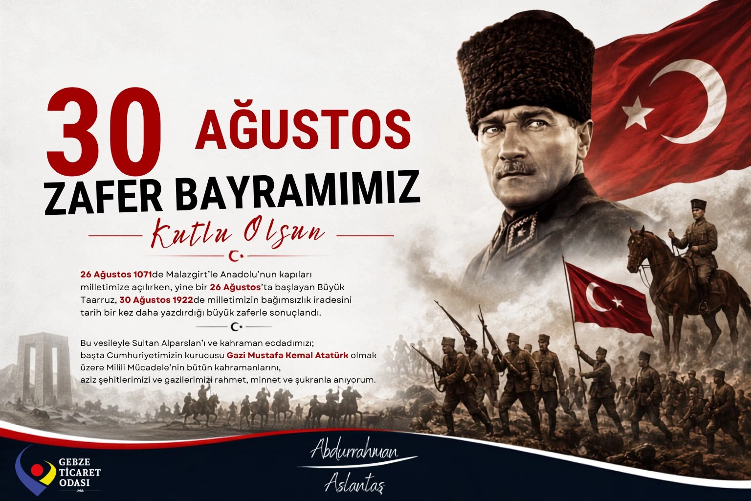 GTO 30 AĞUSTOS İLANI